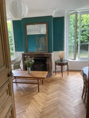 Coin salon dans l'établissement Entre les branches