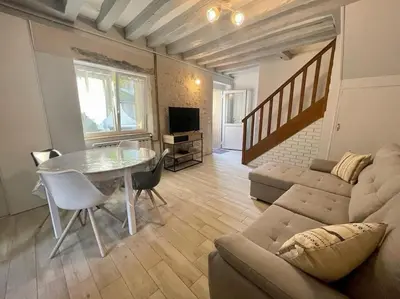 Coin salon dans l'établissement Maison