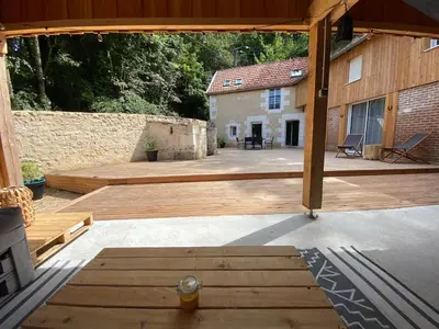 Bâtiment de la maison de vacances