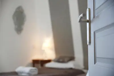 Un ou plusieurs lits dans un hébergement de l'établissement Nature & Chateaux