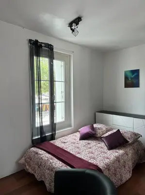Un ou plusieurs lits dans un hébergement de l'établissement L’Escale: Appartement complet