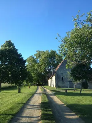 Paysage naturel près de la maison de vacances