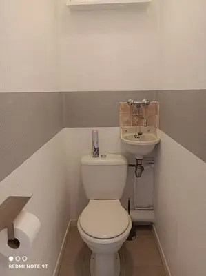 Salle de bains dans l'établissement Appartement 2 P 5 PER ENTRE BEAUVAL & CHENONCEAU