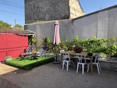 Jardin de l'établissement la cave