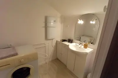 Salle de bains dans l'établissement Gîte Angevin 4 personnes
