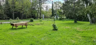Jardin de l'établissement Chez Julie