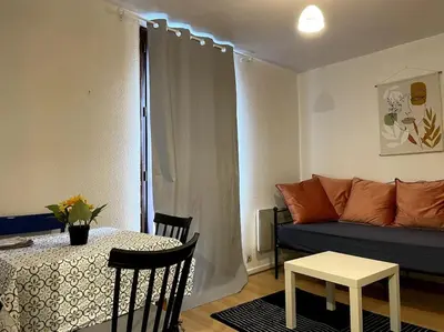 Coin salon dans l'établissement Exclusive building for groups
