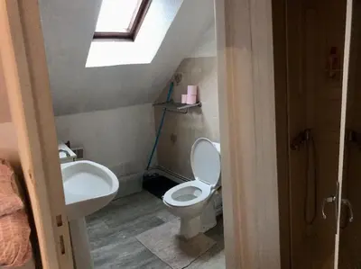 Salle de bains dans l'établissement Exclusive building for groups