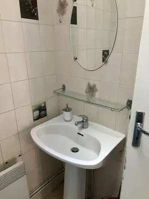 Salle de bains dans l'établissement Exclusive building for groups