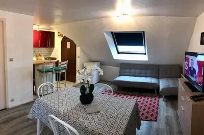 Télévision ou salle de divertissement dans l'établissement Exclusive building for groups