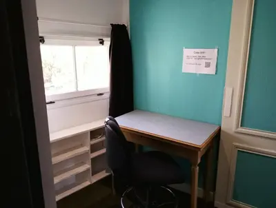 Plan de l'établissement L'Appart' Abri vélos - Bikes shelter