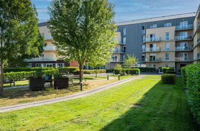 Jardin de l'établissement DOMITYS Le Vallon des Bois