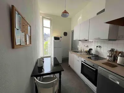 Cuisine ou kitchenette dans l'établissement ~Rosa Bonheur~hyper centre
