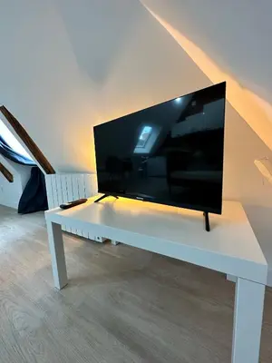 Télévision ou salle de divertissement dans l'établissement Appartement atypique et chaleureux - 1 chambre