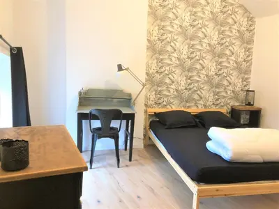 Coin salon dans l'établissement Caporizon-L'Atelier-Aux portes du chateau de Chambord