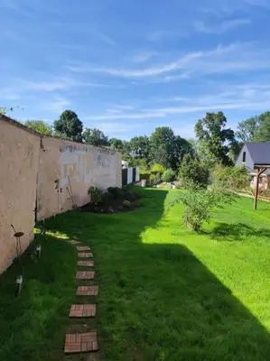 Jardin de l'établissement Le gîte de Sissi