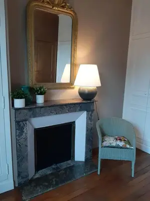 Plan de l'établissement Tours - Grand appartement - centre ville parking gratuit