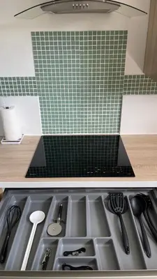 Cuisine ou kitchenette dans l'établissement Cocon Cosy : Gîte à 4 minutes du Zoo de Beauval