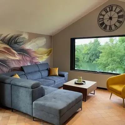 Chalet cosy à La Flèche avec terrasse et vue rivière - FR-1-410-424
