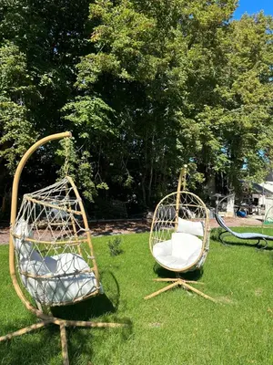 Jardin de l'établissement Gîte La Capucine