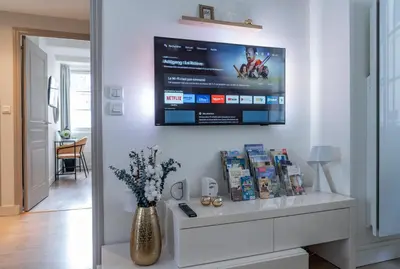 Télévision ou salle de divertissement dans l'établissement Le Presti-Twin - PrestiPlace Collection