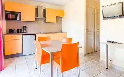Cuisine ou kitchenette dans l'établissement Détendez-vous à Richelieu