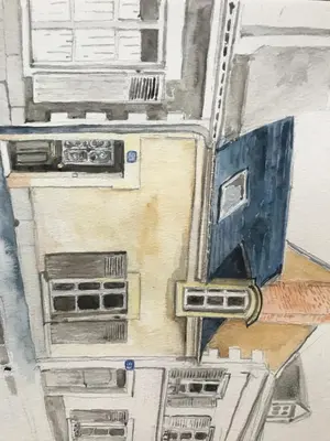 Cuisine ou kitchenette dans l'établissement La Barillerie