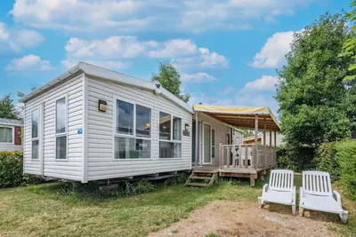 Plan de l'établissement Mobil-home Excellence - 3 Chambres