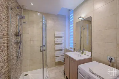 Salle de bains dans l'établissement Le Lagon / 100m Gare