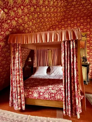 Un ou plusieurs lits dans un hébergement de l'établissement Château La Chevalerie - 24h du Mans