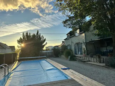 Plan de l'établissement Chambre chez Alain et Armelle