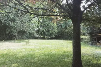 Jardin de l'établissement Longère de charme