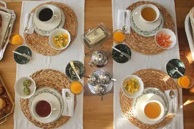 Nourriture dans le B&B/chambre d'hôtes ou à proximité