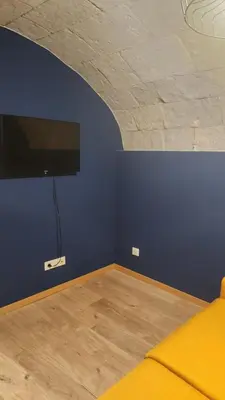 Télévision ou salle de divertissement dans l'établissement Petit studio au cœur de saumur