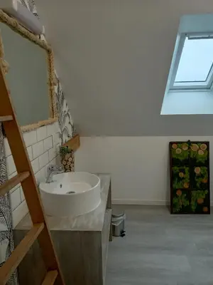 Salle de bains dans l'établissement appart 2 chambres