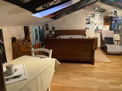 Coin salon dans l'établissement Chez Eric et Sophie