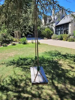 Jardin de l'établissement Gîte de charme, bord de Loire Ma Maison Angevine