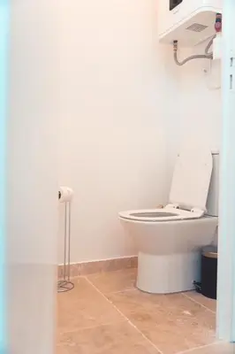 Salle de bains dans l'établissement Le Prévert, T3 en centre ville