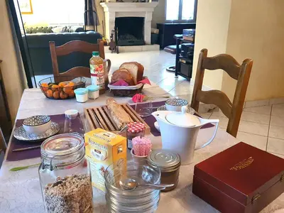 Nourriture dans le B&B/chambre d'hôtes ou à proximité