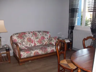 Coin salon dans l'établissement Loire, Châteaux, et Vignes