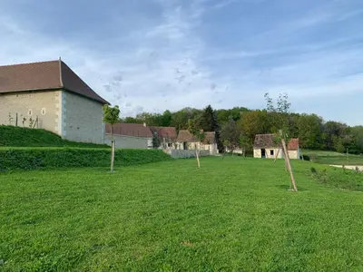 Jardin de l'établissement Gîte de la Forge, l'Atelier
