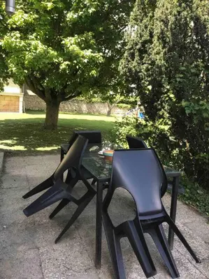 Jardin de l'établissement Gîte AU BOOM COEUR forfait Spa et Petit déjeuner inclus