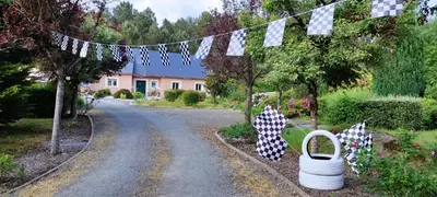 Jardin de l'établissement maison pour 