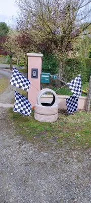 Jardin de l'établissement chambre plan d eau