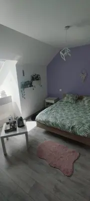 Un ou plusieurs lits dans un hébergement de l'établissement chambre 24h le mans