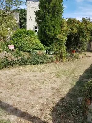 Jardin de l'établissement Gite Chateau de Chaintres