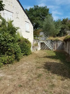 Jardin de l'établissement Gite Chateau de Chaintres