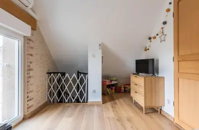 Télévision ou salle de divertissement dans l'établissement Gîte Le Clos Controis