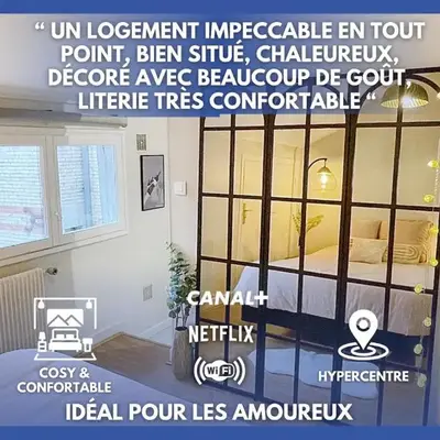 Magnifique Cocon Calme et Moderne en Hypercentre