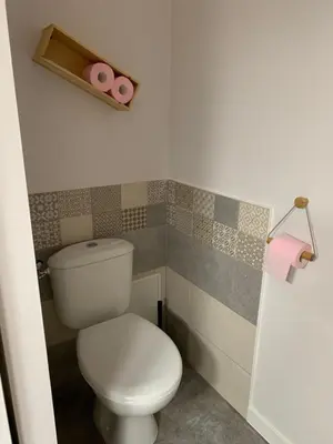Salle de bains dans l'établissement L'étape de Marcel - Pagnol - 1er étage